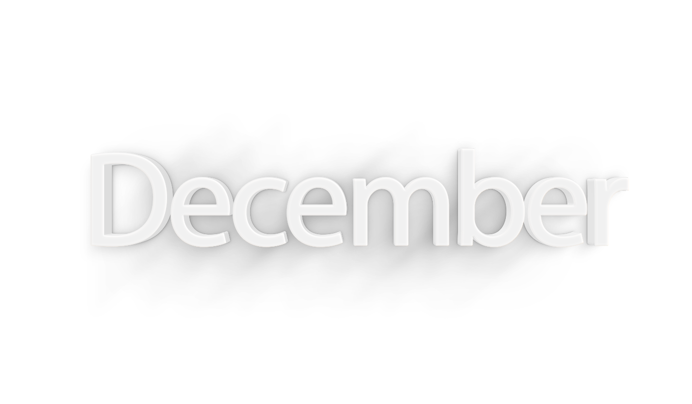 December png, word December png, December word png, December text png, December font png, word December text effects typography PNG transparent images